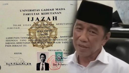 Dokumen Salinan Ijazah Jokowi KPU yang diverifikasi KPU