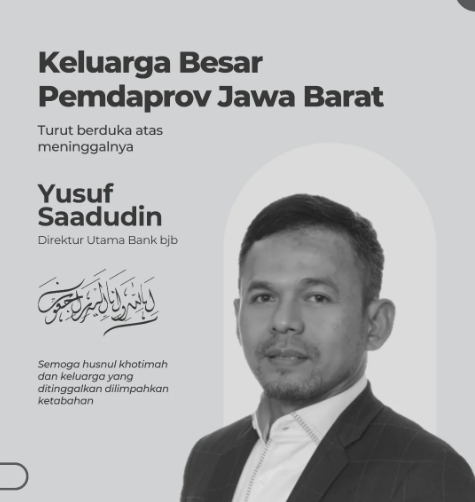 Meninggalnya Direktur Bank BJB ini Perjalanan Karier & Profil nya