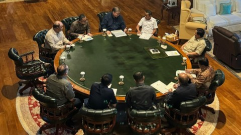 Prabowo Pimpin Rapat Hambalang Bahas Program Menteri 2026