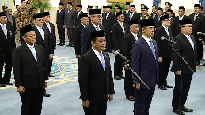 Prabowo Reshuffle Kabinet, Bahlil Resmi Menko Hilirisasi